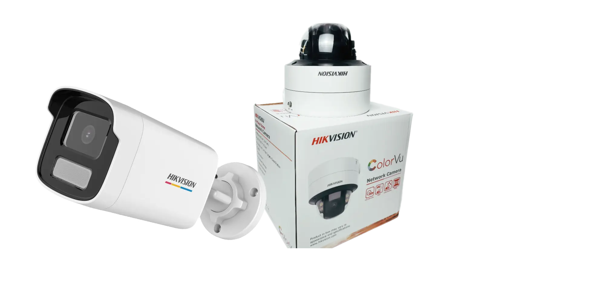 Lắp camera công nghệ ánh sáng kép hybird light thương hiệu hikvision hình ảnh sắc nét giám sát có báo động chống trộm