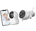 Lắp camera wifi tích hợp báo động chống trộm Ezviz giám sát báo động qua điện thoại
