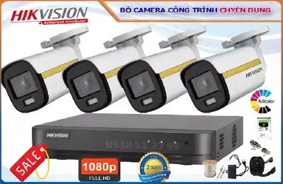 Bộ Camera Cho Công Trình Có Màu Ban Đêm, camera công trình, camera dùng cho công trình, lắp camera cho công trình, lắp camera có màu ban đêm cho công trình, camera cho công trình có màu ban đêm