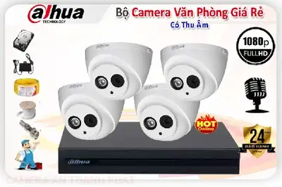 Lắp đặt camera Lắp Camera Văn Phòng Giá Rẻ Có Thu Âm