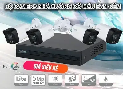 Bộ camera màu ban đêm, camera xưởng màu ban đêm, hệ thống camera nhà xưởng màu ban đêm, camera màu ban đêm giá rẻ, bộ camera màu ban đêm chất lượng, camera màu ban đêm cho nhà xưởng.