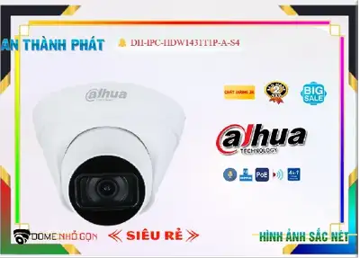 Camera Dahua DH-IPC-HDW1431T1P-A-S4,DH IPC HDW1431T1P A S4,Giá Bán ,DH-IPC-HDW1431T1P-A-S4 4.0 MP  Giá Khuyến Mãi,Điểm bán  Loại Camera Giá re DH-IPC-HDW1431T1P-A-S4,thông số DH-IPC-HDW1431T1P-A-S4,DH-IPC-HDW1431T1P-A-S4 Tốt nhất,DH-IPC-HDW1431T1P-A-S4 bán rẻ,DH-IPC-HDW1431T1P-A-S4 Siêu rẻ,Phân phối rẻ DH-IPC-HDW1431T1P-A-S4,tuổi thọ DH-IPC-HDW1431T1P-A-S4,Giá Phân Phối  Ip POE sắc nét DH-IPC-HDW1431T1P-A-S4,Nhà Phân Phối DH-IPC-HDW1431T1P-A-S4,DH-IPC-HDW1431T1P-A-S4 bán chạy nhất