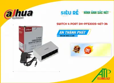 Lắp đặt camera DH-PFS3005-5ET-L Dahua