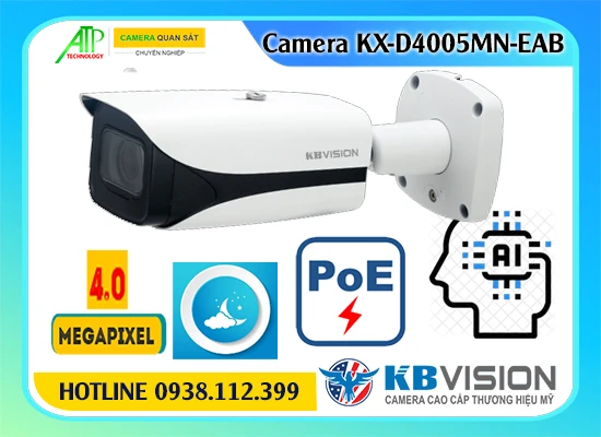 Camera Kbvision AI KX-D4005MN-EAB,Giá Phân Phối KX-D4005MN-EAB Công Nghệ POE ,Giá kỹ thuật KX-D4005MN-EAB, Loại Camera an ninh KX-D4005MN-EAB Bán Sỉ,KX-D4005MN-EAB giá hấp dẫn,Thông số KX-D4005MN-EAB Ultra 2k 4.0 MP