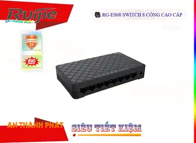 RG ES08,Bộ chia mạng RG-ES08 Hãng Ruijie,RG-ES08 Giá rẻ,RG-ES08 giá mới nhất,RG-ES08 Chính hãng,Bán rẻ RG-ES08,RG-ES08 bán rẻ,RG-ES08 giá hấp dẫn,Giá Bán RG-ES08,Nơi Lắp RG-ES08,thông số RG-ES08,tuổi thọ RG-ES08,RG-ES08 Tốt nhất,RG-ES08 Giá chiết khấu
