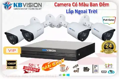 Lắp Camera Full Color Kbvision Ngoài Trời, giá rẻ, chất lượng, lắp đặt dễ dàng, ưu điểm, tính năng, đánh giá, hướng dẫn sử dụng.