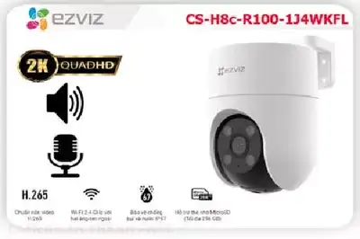 Lắp đặt camera Camera EZVIZ CS H8c R100 1J4WKFL