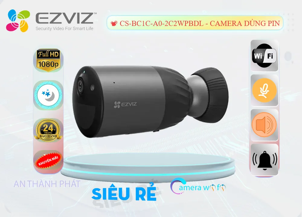 CS-BC1C-A0-2C2WPBDL Camera Dùng Pin,CS-BC1C-A0-2C2WPBDL Tiết kiệm, Loại Camera an ninh CS-BC1C-A0-2C2WPBDL Tốt nhất,CS-BC1C-A0-2C2WPBDL Wifi IP  sale mạnh,CS-BC1C-A0-2C2WPBDL Giá Khuyến Mãi,Nhà Phân Phối CS-BC1C-A0-2C2WPBDL FULL HD 1080P 2.0 megapixel ,Điểm bán CS-BC1C-A0-2C2WPBDL,CS-BC1C-A0-2C2WPBDL Tiết kiệm,CS-BC1C-A0-2C2WPBDL Tốt nhất