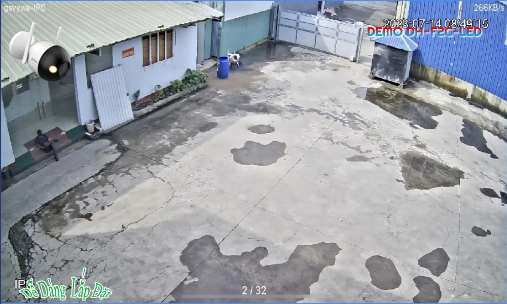 Camera DH-F2C-LED Dahua Tiết Kiệm