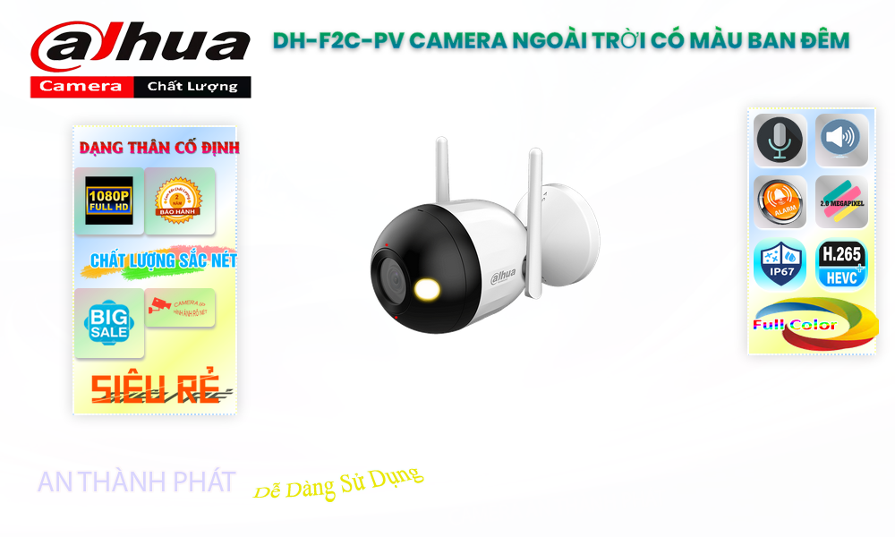 Camera DH-F2C-PV Dahua