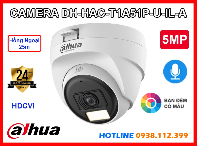 Camera Dahua DH-HAC-T1A51P-U-IL-A (5MP),công nghê DH-HAC-T1A51P-U-IL-A,DH-HAC-T1A51P-U-IL-A Công Nghệ Mới,DH-HAC-T1A51P-U-IL-A HD Anlog kết hợp khả năng  Có màu ban đêm Bán Lỗ, Camera Giá re DH HAC T1A51P U IL A,DH-HAC-T1A51P-U-IL-A Giá Thấp Nhất,Giá Bán DH-HAC-T1A51P-U-IL-A Ultra 4k lite