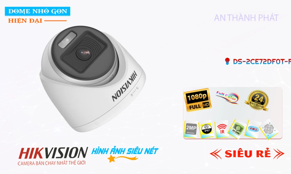 DS-2CE72DF0T-F Camera An Ninh Sắc Nét DS-2CE72DF0T-F Camera An Ninh Sắc Nét