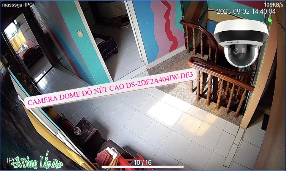 Camera HD IP DS-2DE2A404IW-DE3/W Đang giảm giá