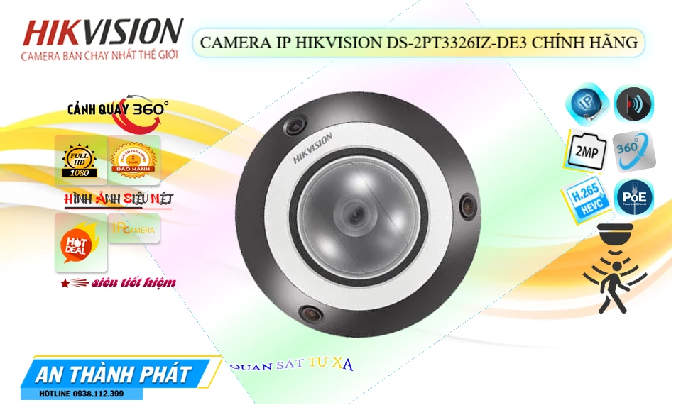Camera DS-2PT3326IZ-DE3 Sắc Nét Camera DS-2PT3326IZ-DE3 Sắc Nét