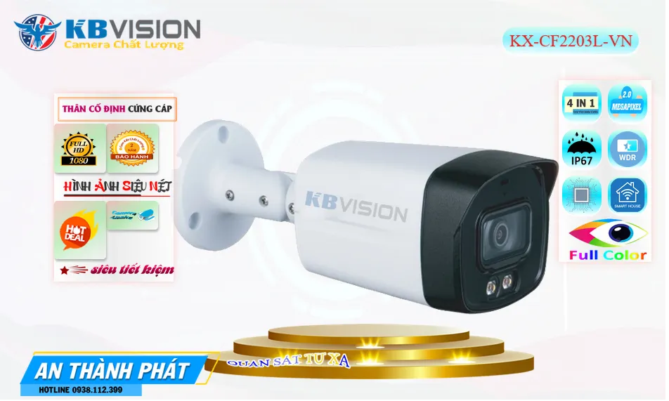 KX-CF2203L-VN Camera An Ninh Giá rẻ