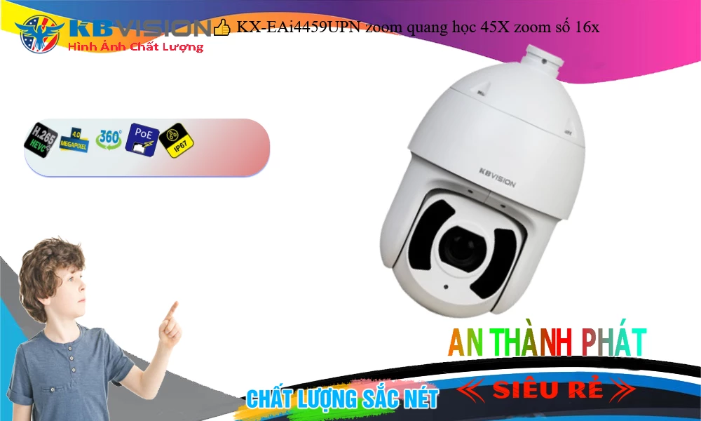 Camera IP Speed Dome KX-EAi4459UPN