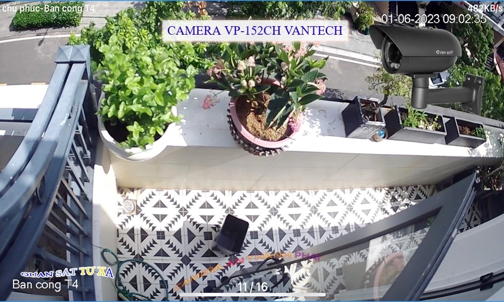 Camera Giá Rẻ VanTech VP-152CH Ip POE Sắc Nét Giá rẻ