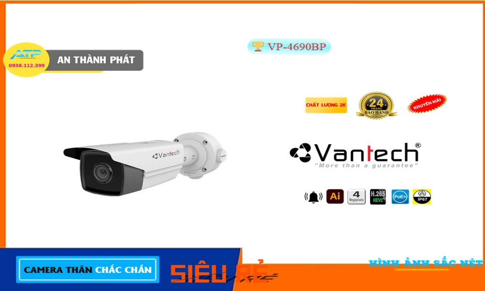 Camera An Ninh VanTech VP-4690BP Giá rẻ,thông số VP-4690BP,VP-4690BP IP POE Đang giảm giá,VP 4690BP,chức năng  Camera An Ninh  VP-4690BP,giá kỹ thuật VP-4690BP,VP-4690BP bán uy tín,phân phối VP-4690BP,Giá Bán VP-4690BP,VP-4690BP giá hấp dẫn,VP-4690BP Bán Giá Rẻ,VP-4690BP Giá rẻ nhất,VP-4690BP Giá chiết khấu