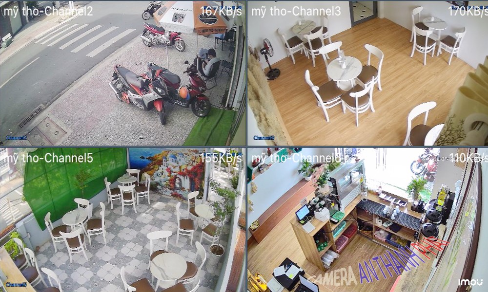 Bộ Camera Cửa Hàng Sắt Thép Full Color Bộ Camera Cửa Hàng Sắt Thép Full Color